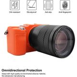 PULUZ Soft Silicone Protective Case for Sony A7C / ILCE-7C(Orange)