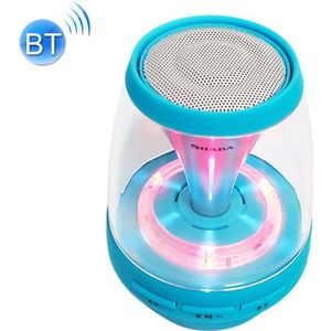 SHABA VS-18 Bluetooth 4.2 Multi-function Portable Small Magic Lamp Colorful Wireless Bluetooth Speaker (Blue)