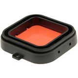 Polar Pro Aqua Cube Snap-on Dive Housing Filter for GoPro HERO4 /3+(Red)