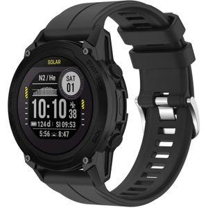 Voor Garmin Forerunner 935 22mm Silicone Sports Watch Band (Black)