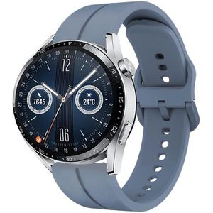 Voor Huawei Watch GT3 46 mm 22 mm lus siliconen horlogeband