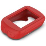 For Garmin Edge 130 Stopwatch Silicone Case(Red)