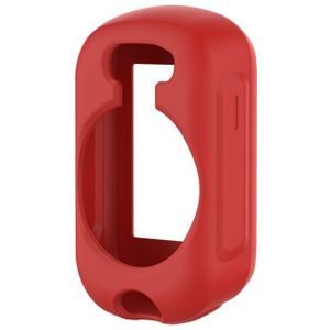 For Garmin Edge 130 Stopwatch Silicone Case(Red)