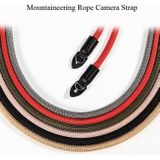 Climbing Rope Camera Strap SLR Camera Retro Wearable Shoulder Strap(Gray)