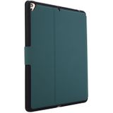 Voor iPad 10.2 / Air 2019 / Pro 10.5 Elektrisch geperste textuur Horizontale flip lederen behuizing met Houder & Pen Slot(Donkergroen)