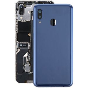 Batterij achtercover met Zijkleutels voor Galaxy A20e (blauw)