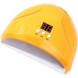 Smart Sensor Nail Phototherapy Lamp Manicure Tool Baking Lamp(Yellow)