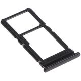 SIM Card Tray + Micro SD Card Tray for Motorola Moto G Stylus (Black)