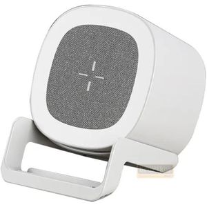 L28 4 in 1 15W draadloos opladen sfeer nachtlampje Bluetooth-luidspreker