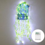 100 LED's simulatie planten koperdraad decoratief licht  spec: batterijvak (wit licht)