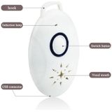 Mini Portable Outdoor Ultrasonic Repellent Anti-insect Anti-mouse for Camping Outdoor Activities(White)