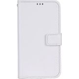 For OPPO Reno6 5G idewei Crazy Horse Texture Horizontal Flip Leather Case with Holder & Card Slots & Wallet(White)