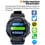 Lokmat Attack 2 1 28 inch TFT -scherm Bluetooth Sports Smart Watch  ondersteunen hartslag en bloeddrukmonitoring