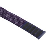 Simple Fashion Nylon Watch Strap for Apple Watch Series 5 & 4 44mm / 3 & 2 & 1 42mm  with Magic Stick(Dark Purple)