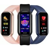 Y16 0.96inch Color Screen Smart Watch IP67 Waterproof Support Bluetooth Call/Heart Rate Monitoring/Blood Pressure Monitoring/Sleep Monitoring(Blue)