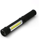 Multifunction Portable Mini COB LED Working Light Pen Style Outdoor Flashlight(Red)