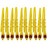 10 PCS Car Snow Tire Anti-skid Chains Yellow Chains for Family Car