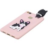 For Huawei P9 Lite 3D Cartoon Pattern Shockproof TPU Protective Case(Cute Dog)