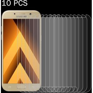 10 PCS for Galaxy A5 (2017) / A520 0.26mm 9H Surface Hardness 2.5D Explosion-proof Tempered Glass Non-full Screen Film