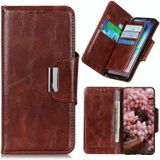 For Sony Xperia 1 II Crazy Horse Texture Horizontal Flip Leather Case with Holder & 6-Card Slots & Wallet(Brown)