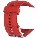 Silicone Sport Wrist Strap for Garmin Forerunner 10 / 15 (Red)