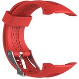 Silicone Sport Wrist Strap for Garmin Forerunner 10 / 15 (Red)