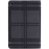 Raster textuur horizontale Flip Smart lederen draagtas met houder & Card Slots & portemonnee voor iPad Mini 4(Grey)