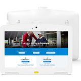 HSD1342 Wall-mounted Tablet PC  13.3 inch  2GB+16GB  Android 8.1 RK3288 Quad Core Cortex A17 Up to 1.8GHz  Support Bluetooth / WiFi / RJ45 / OTG(White)