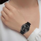 Voor Garmin Vivoactive3 20 mm gekruiste siliconen horlogeband in effen kleur