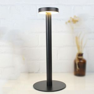 BC965 Student Eye Protection USB Waterproof LED Table Lamp Bedside Bar Table Lamp  Colour: Black