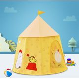 Chick Pattern Children Indoor Outdoor Tent Play House Ocean Balls Game Castle with Base Cloth