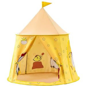 Chick Pattern Children Indoor Outdoor Tent Play House Ocean Balls Game Castle with Base Cloth