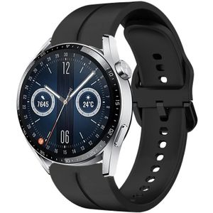 Voor Huawei Watch GT3 42 mm 20 mm lus siliconen horlogeband