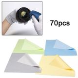 Soft Cleaning Cloth for LCD Screen / Glasses/ Mobile Phone Screen (70pcs in One Packaging  The Price is for 70pcs)