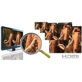 HDMI 4x2 Matrix Switcher / Splitter met Afstandsbediening  ondersteunt ARC / MHL / 4Kx2K / 3D  4 Poorts HDMI Input  2 Poorts HDMI Output