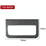 Auto Carbon Fiber Achter Air Outlet Decoratieve Sticker voor Mazda 3 Axela 2020  Links en rechtsaandrijving