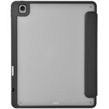 Voor iPad 10e 10.9 2022 WiWU PU + TPU Smart Tablet Case met Pen Slot(Zwart)