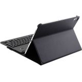 1139B Detachable Bluetooth 3.0 Aluminum Alloy Keyboard + Lambskin Texture Leather Case for iPad Pro 11 inch (2018)  with Three-gear Adjustment / Magnetic / Sleep Function (Black)