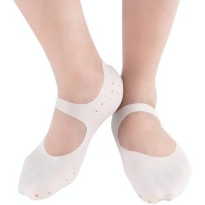 3 paren SEBS Boot Sokken Ademend Sport Sweat-Absorberende vloers Sokken Strand Waterdichte Sokken  Grootte: M (White)