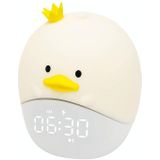 Cartoon Dier LED Smart Wekker Bedside Mini Slaaplamp (Prins Duck)
