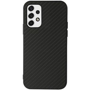Voor Samsung Galaxy A53 5G Carbon Fiber Skin Phone Case (Black)