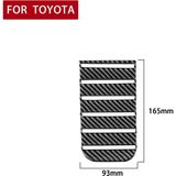 Carbon Fiber Car Armrest Box Slot Pad Decorative Sticker for Toyota Tundra 2014-2018  Left Right Driving Universal