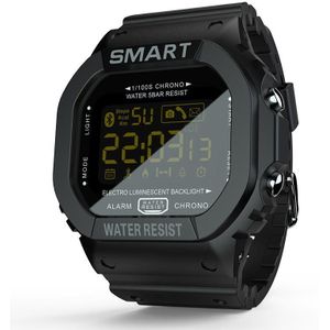 Lokmat MK22 1.21 inch FSTN LCD Screen 50m Waterproof Smart Watch  Support Information Reminder / Remote Camera / Sport Record(Black)