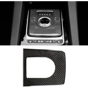 Carbon Fiber Car Gear Frame Decorative Sticker for Jaguar F-PACE