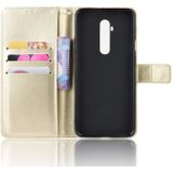 For OnePlus 7T Pro  Retro Crazy Horse Texture Horizontal Flip Leather Case with Holder & Card Slots & Photo Frame(Gold)