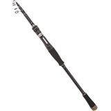 Carbon Telescopic Luya Rod Short Section Fishing Throwing Rod  Length: 3.3m(Straight Handle)