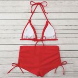 Sexy Laciness geplooid bikini-badpak met split  maat: S