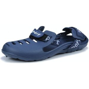 Mannen beach sandalen zomer sport casual schoenen slippers  maat: 40 (blauw)