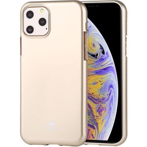 GOOSPERY JELLY TPU Shockproof and Scratch Case for iPhone 11 Pro Max(Gold)