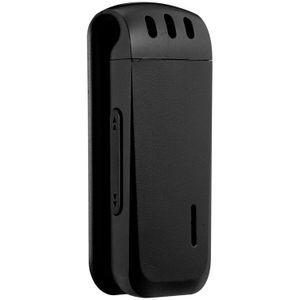 WR-16 Mini Professional 4GB Digital Voice Recorder with Belt Clip  Support WAV Recording Format(Black)